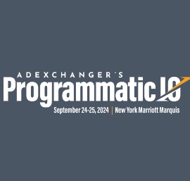 Adster @ Programmatic IO New York, USA (Sept 24-25)