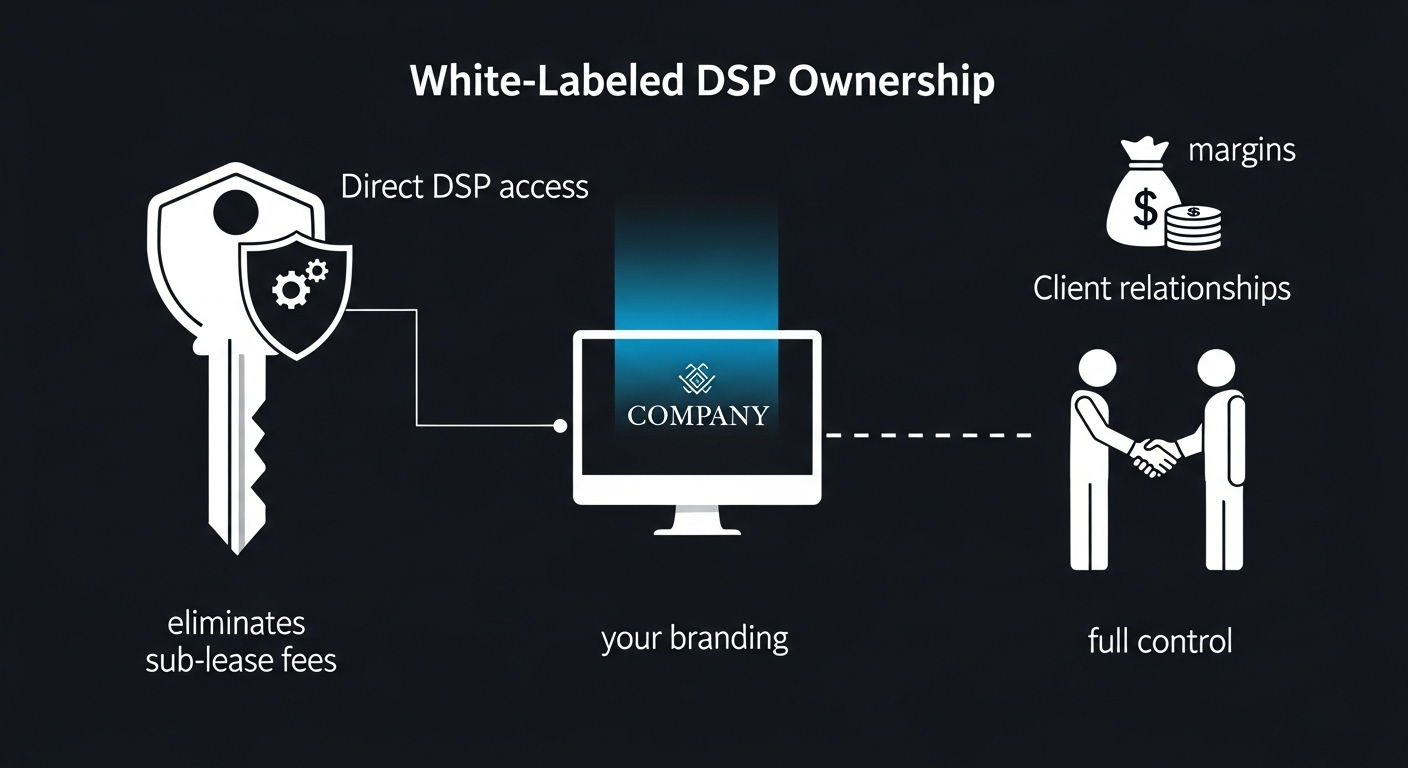White-Labeled DSP Ownership - Direct DSP access with your branding
