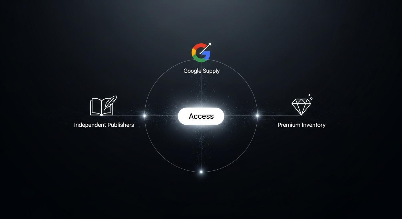 Premium Supply Integration - Pre-integrated access to DV360 and premium inventory